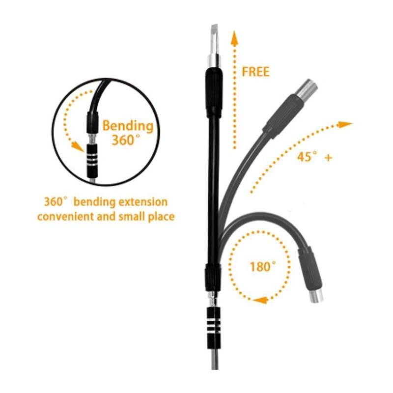 Obadun 9802B 52 in 1 Aluminum Alloy Handle Hardware Tool Screwdriver Set Home Precision Screwdriv...