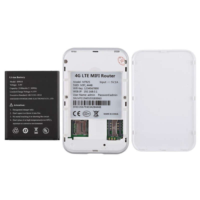 MF925 4G LTE Multi-modes High Speed Wireless Router, Support TF Card(32GB Max)