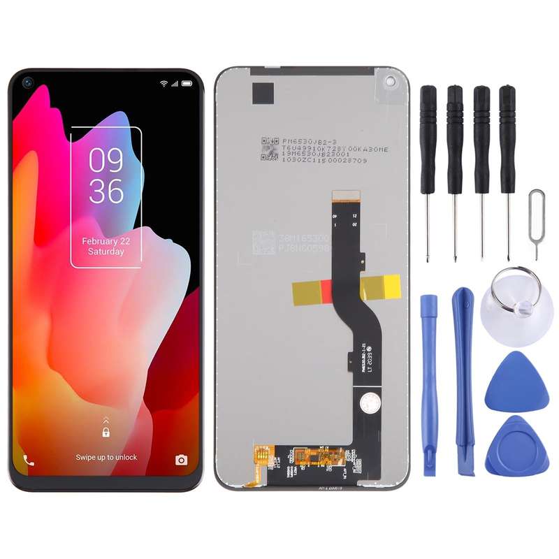 TFT LCD Screen for TCL 10L / TCL 10 Lite / TCL Plex / T780H / T770H Digitizer Full Assembly