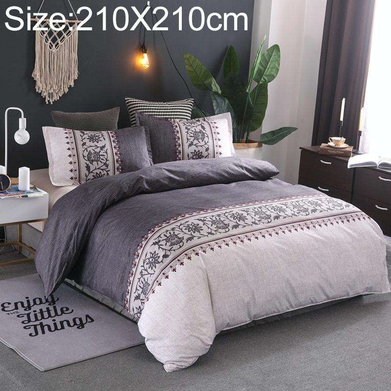 Comforter Bedding Sets Printing Duvet Cover Pillowcase, Without Bed Sheets, Size:210X210 cm-3PCS(...