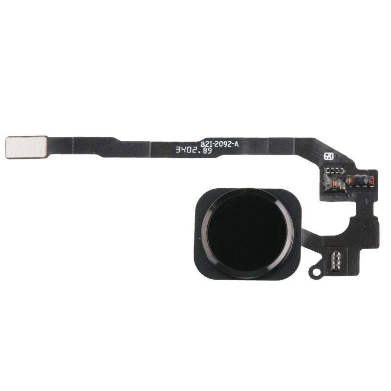 Home Key Button with PCB Membrane Flex Cable for iPhone 5S, No Fingerprint Identification Functio...