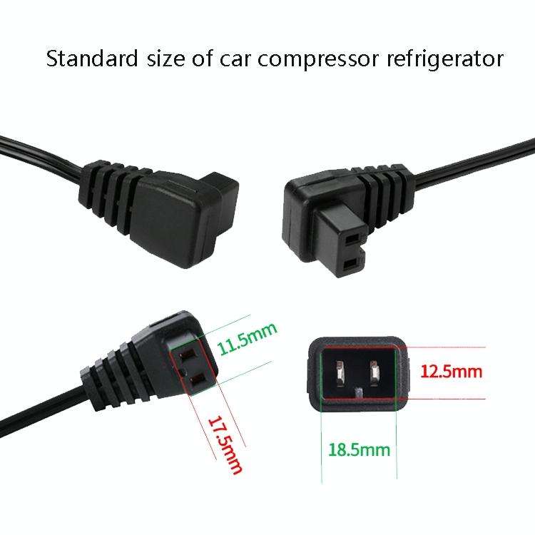 Car Compressor Refrigerator Line 12/24V Semiconductor Refrigerator Power Cord Cigarette Lighter L...