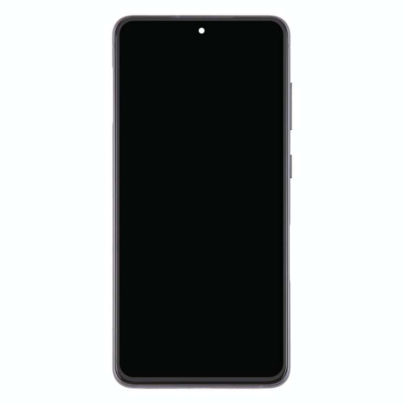 For Samsung Galaxy S21 FE 5G SM-G990B Original LCD Screen Digitizer Full Assembly with Frame (Black)
