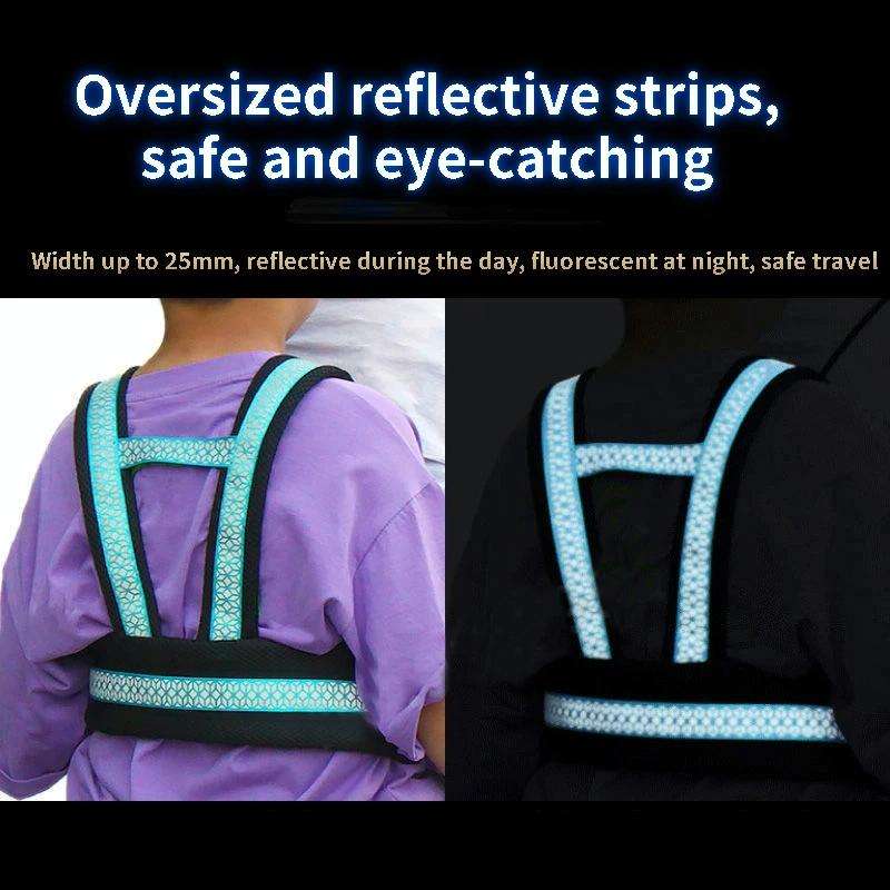 Motorcycle Anti-Fall Children Strap Riding Safety Harness, Color: Dark Blue