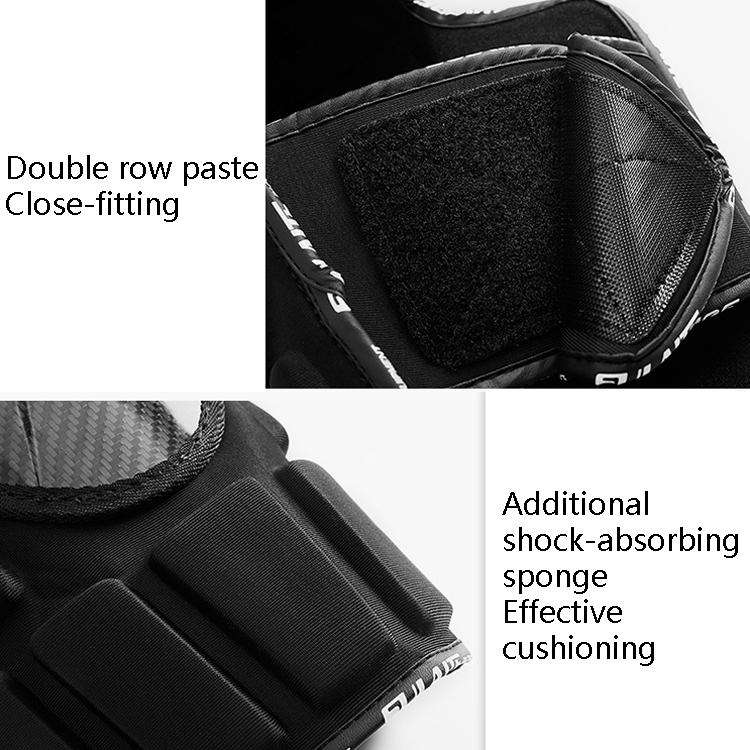 SULAITE Off-Road Motorcycle Windproof Warmth Drop-Proof Breathable Carbon Fiber Protective Gear, ...