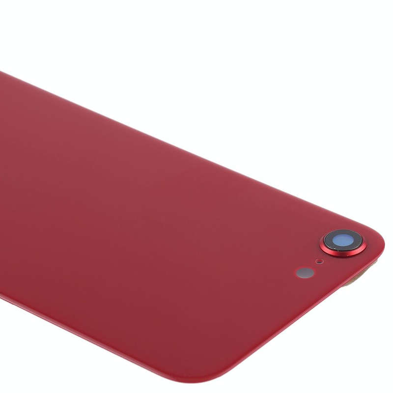 Back Cover with Adhesive for iPhone 8(Red)