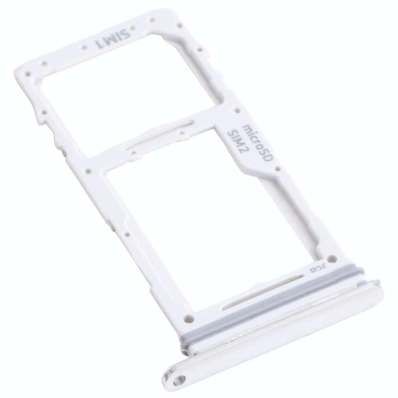 For Samsung Galaxy S10 Lite SM-G770 SIM Card Tray + SIM Card Tray / Micro SD Card Tray (Silver)