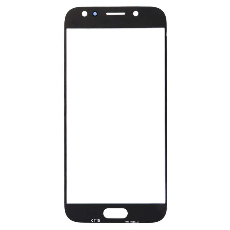 For Galaxy J3 (2017) / J330 Front Screen Outer Glass Lens (Blue)
