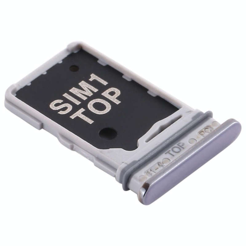 For Samsung Galaxy A80 SIM Card Tray + SIM Card Tray (Silver)