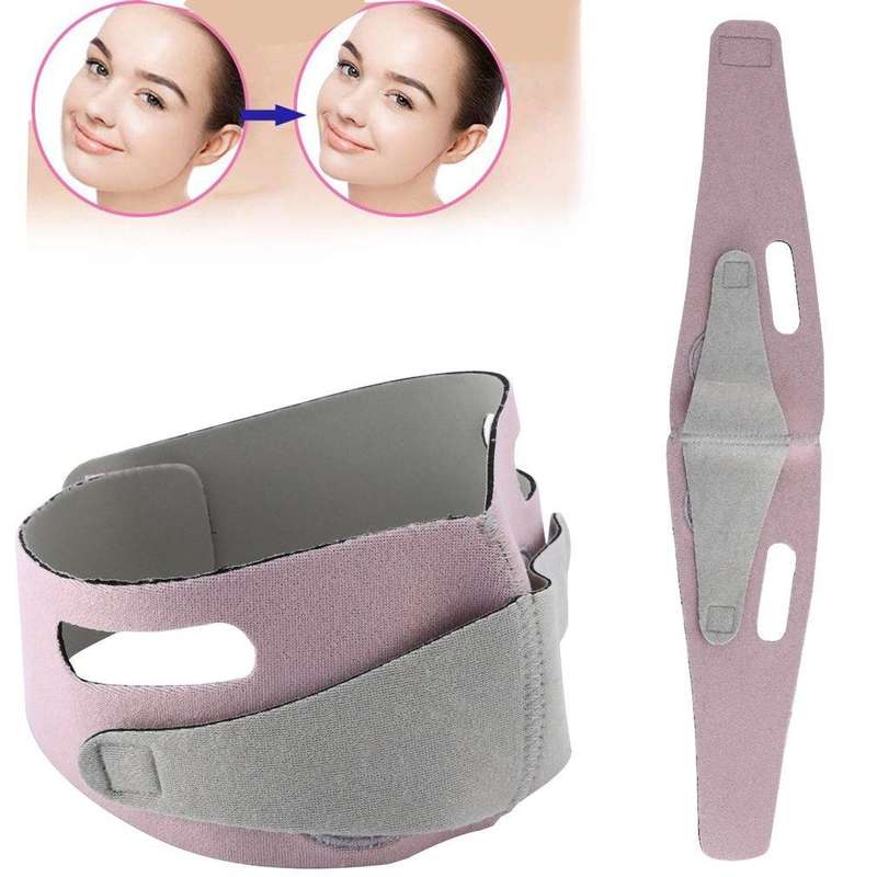 V Face Correction Firming Lift Face-lifting Belt, Specification: Colorful Box(Graphene 1st Genera...
