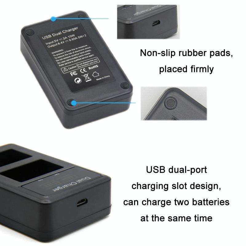 FW50 Vertical Dual Charge SLR Camera Battery Charger
