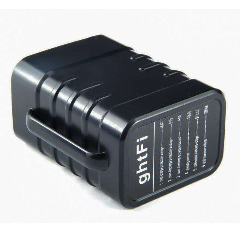 6 Sections 18650 Battery Multi-function Mobile Power Box with 12.4v Round Head & 5v USB Dual Volt...
