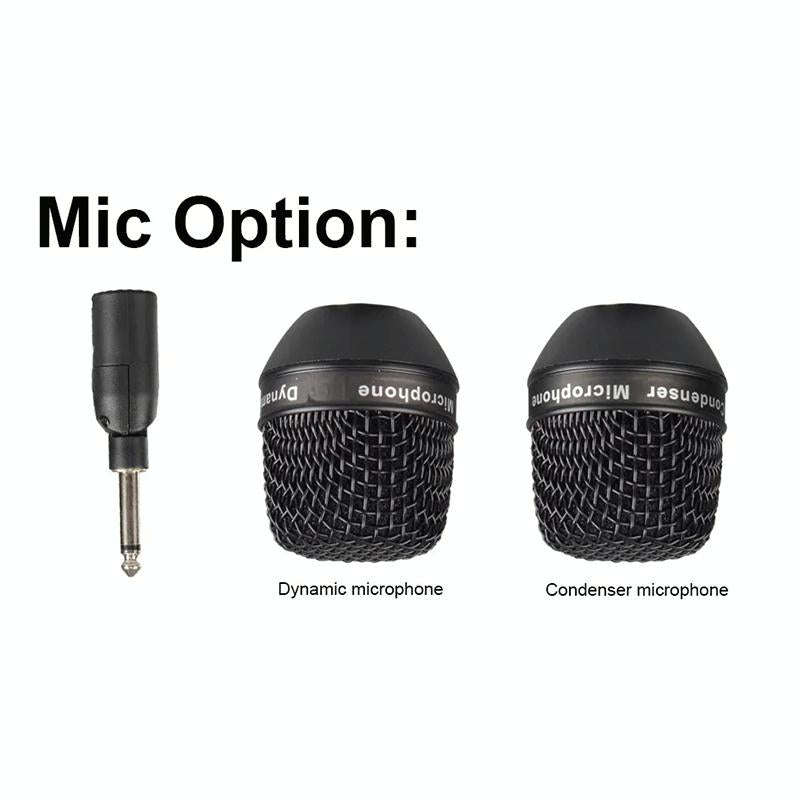 XTUGA U-95 Wireless XLR Transmitter and Receiver UHF Wireless Guitar Transmitter Receiver With Co...