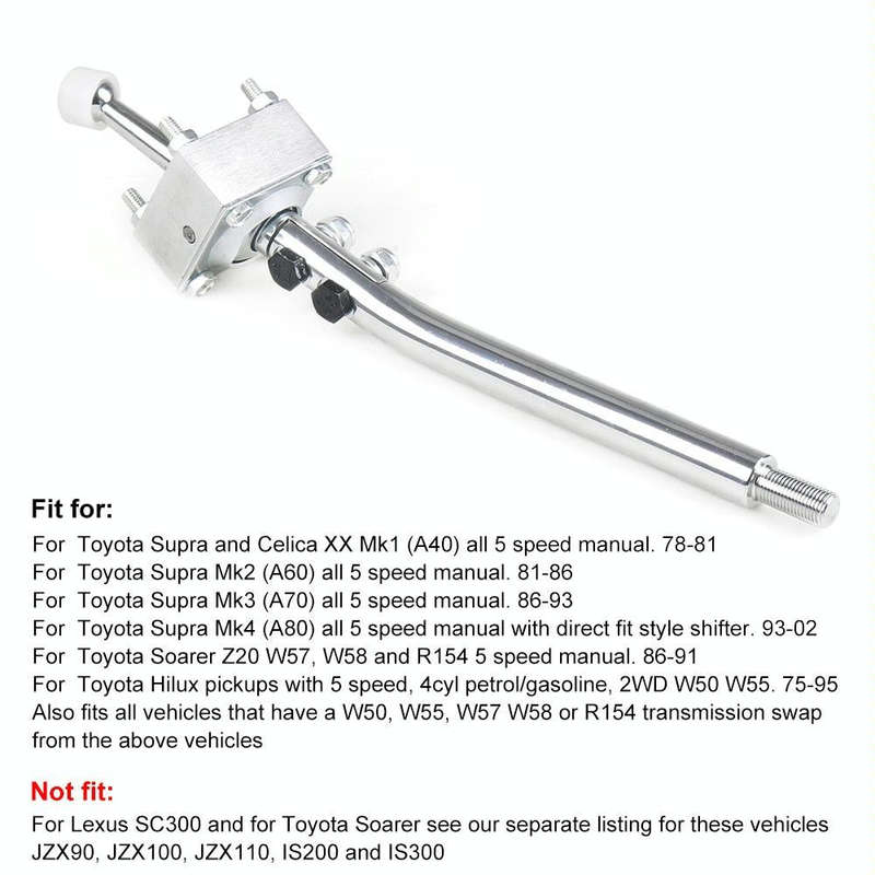 Car Modified Gear Lever for Toyota Supra / Celica 1978-2002