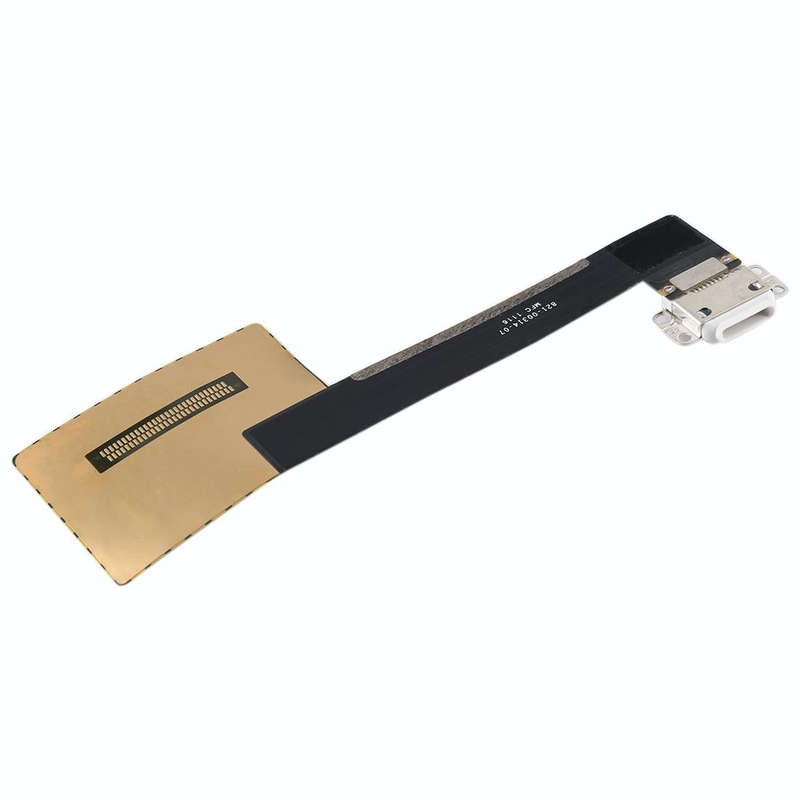 Charging Port Flex Cable  for iPad Pro 9.7 inch (2016) / A1673 / A1674 / A1675(White)