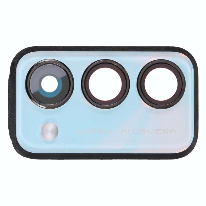 For OPPO Realme Q3 Pro 5G / Realme Q3 Pro Carnival  Back Camera Lens Frame (Blue)