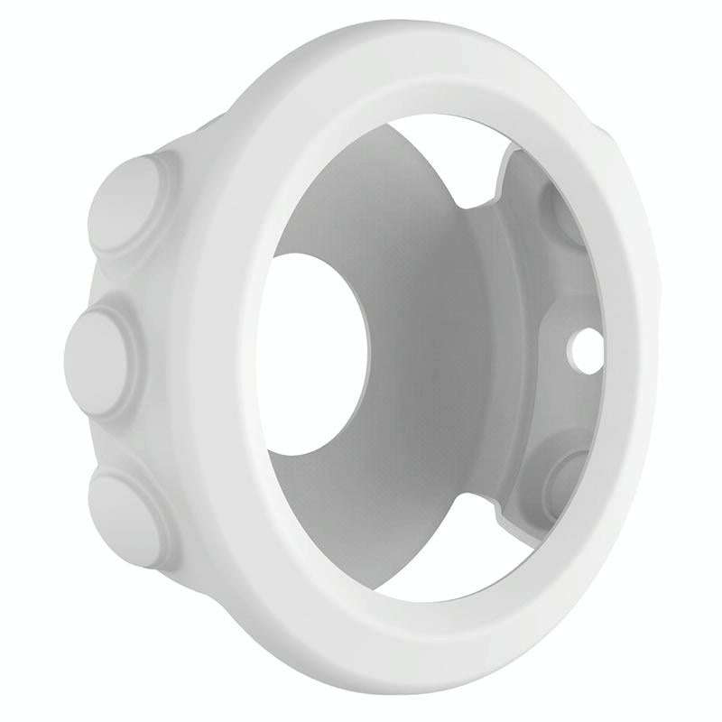 Solid Color Silicone Watch Protective Case for Garmin Fenix 5(White)