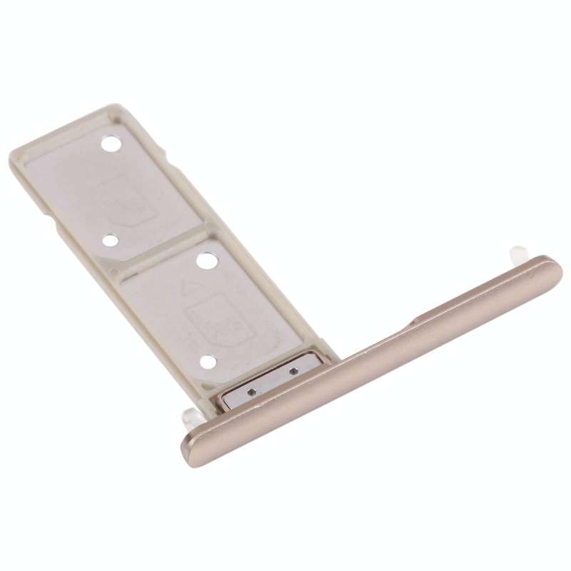 SIM Card Tray + SIM Card Tray for Sony Xperia XA2 Plus (Gold)