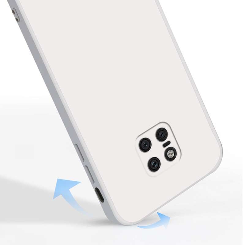 For Huawei Mate 20 Pro Solid Color Imitation Liquid Silicone Straight Edge Dropproof Full Coverag...
