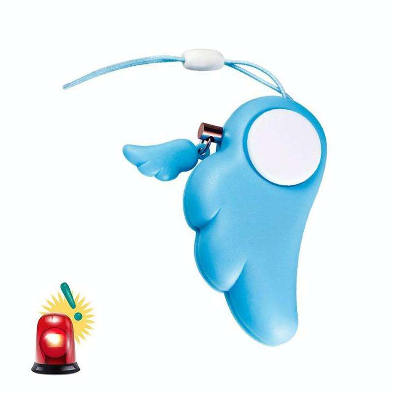 Angel Wing Anti-rape Device Personal Alarm, Self-defense Defend Wolf, Mini Alarm with 90dB Alarm ...