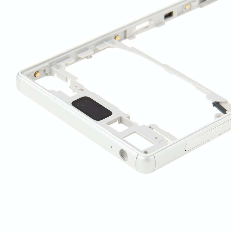 Front Bezel  for Sony Xperia Z5 (Single SIM Card Version) (Silver)