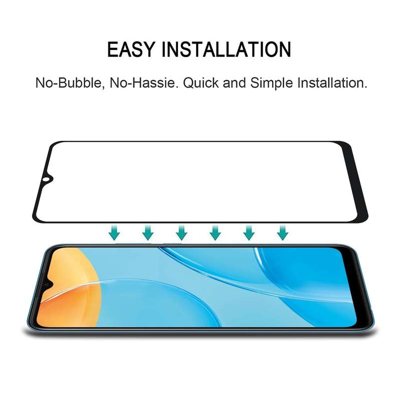 For OPPO A35 / A54S Full Glue Full Cover Screen Protector Tempered Glass Film
