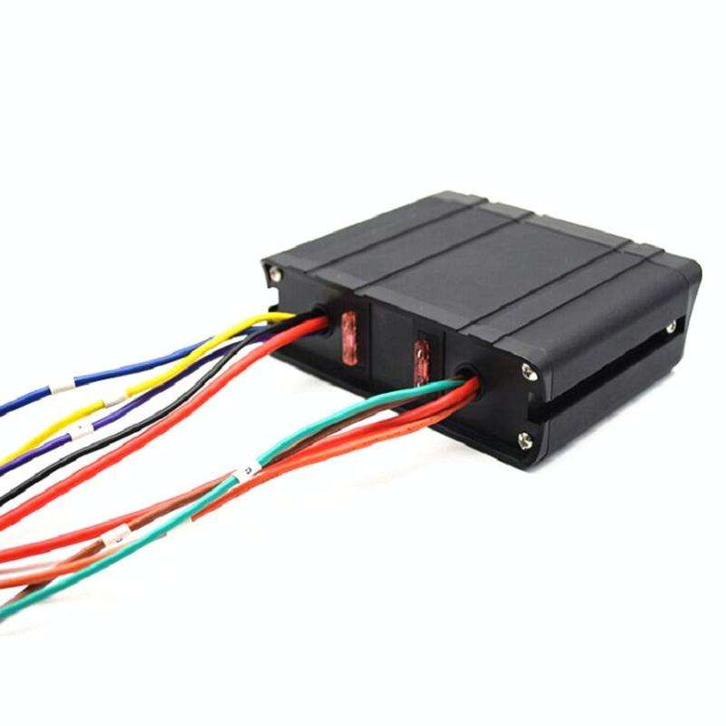 12V Ship Car 6-digit 3PIN Switch Panel Control System With Wiring(Blue Light)