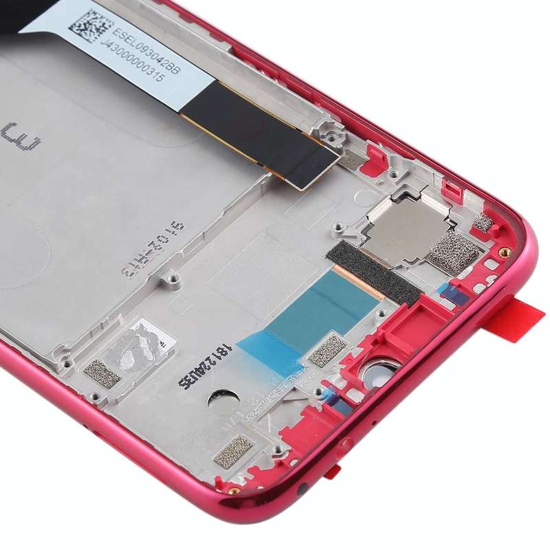 TFT LCD Screen for Xiaomi Redmi Note 7 / Redmi Note 7 Pro Digitizer Full Assembly with Frame(Red)