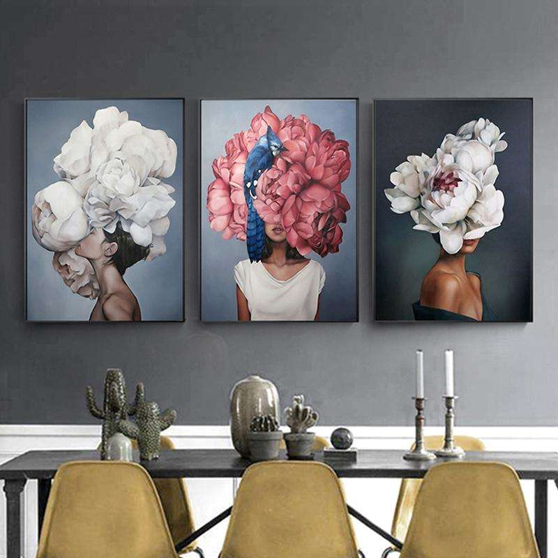 Creative Wall Art Printing Canvas Frameless Home Bedroom Decoration Painting, Size:1015cm(12)