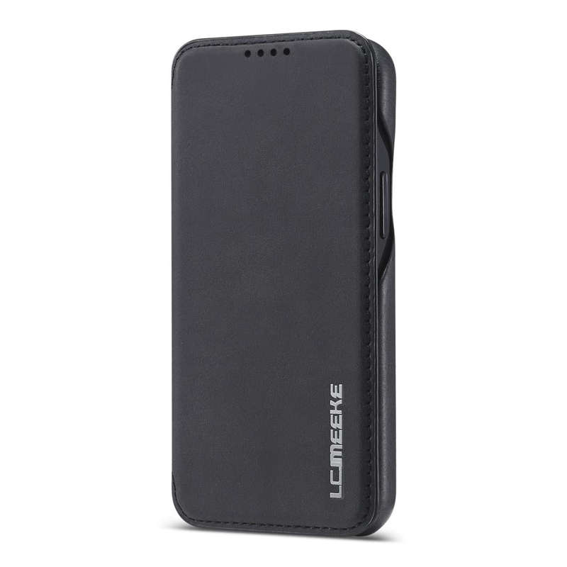For iPhone 12 mini LC.IMEEKE Hon Ancient Series Horizontal Flip Leather Case with Holder & Card S...