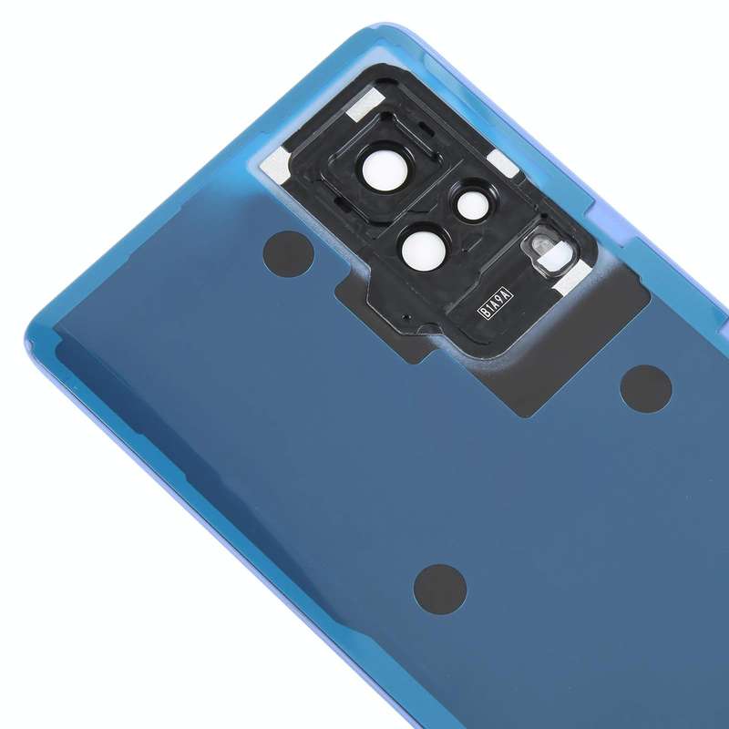For vivo X60 Pro Global Original Battery Back Cover with Camera Lens Cover(Pink)