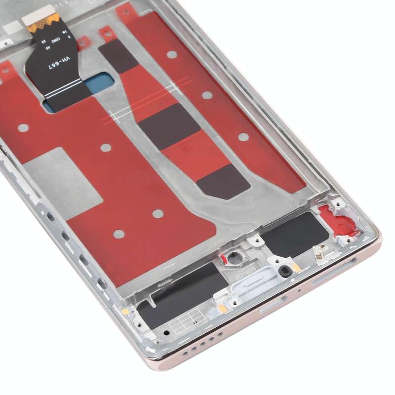 Original OLED LCD Screen for Honor 60 Digitizer Full Assembly with Frame(Gold)