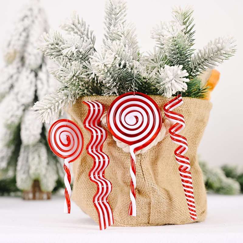 Christmas Decorations Simulation Candy Christmas Tree Ornaments, Specification: Candy Roll