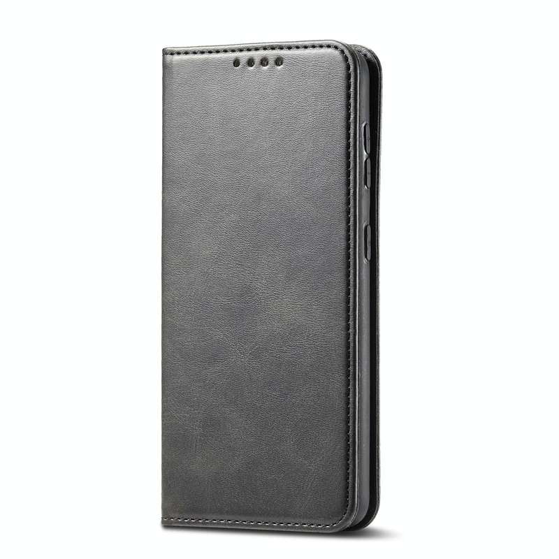 For Samsung Galaxy A50 Calf Texture Magnetic Horizontal Flip Leather Case with Holder & Card Slot...