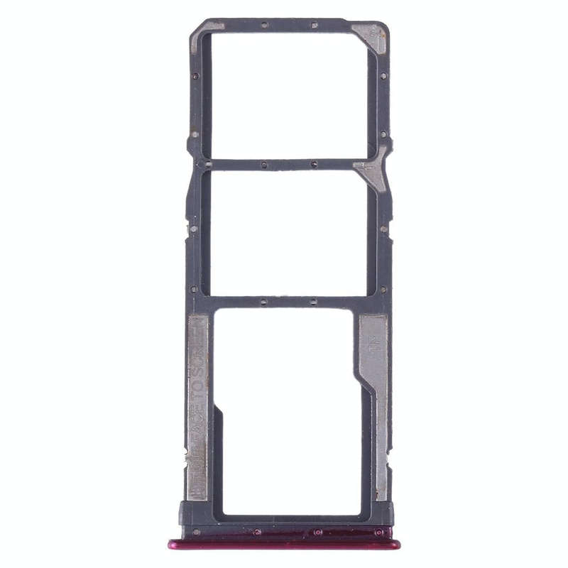 SIM Card Tray + SIM Card Tray + Micro SD Card for Xiaomi Redmi 7 (Magenta)