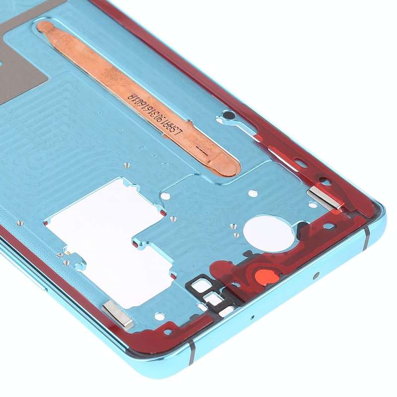 Front Housing LCD Frame Bezel Plate with Side Keys for Huawei P30 Pro(Twilight)