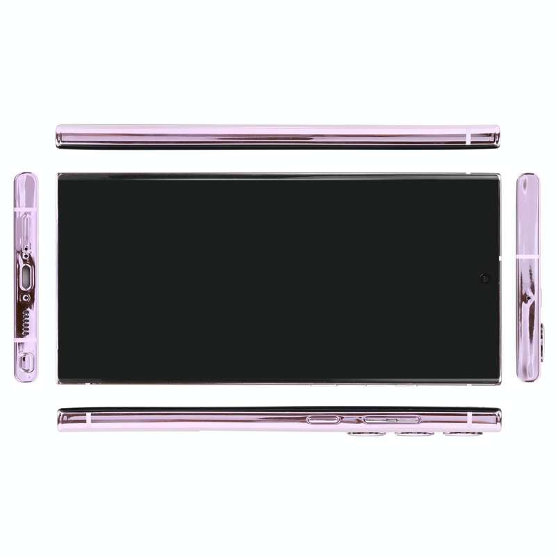 For Samsung Galaxy S23 Ultra 5G Black Screen Non-Working Fake Dummy Display Model(Purple)