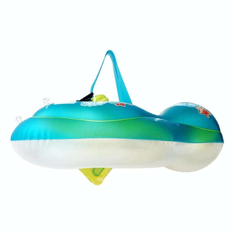 Cartoon Animal Pattern Children Swimming Ring Inflatable Baby Lying Ring Lifebuoy, Size:S