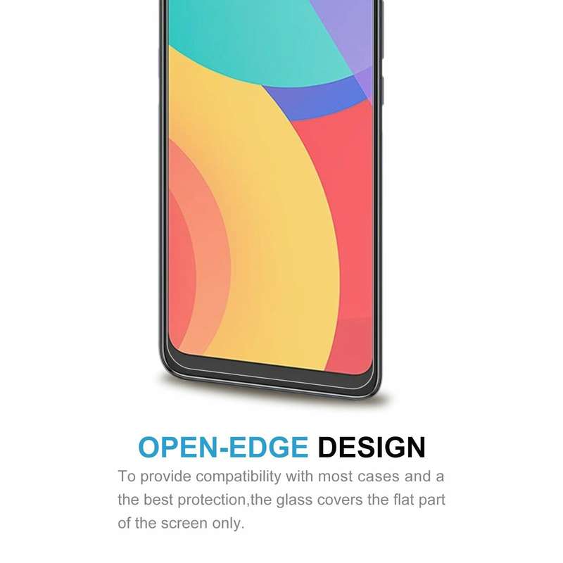 For Alcatel 1S 2021 50 PCS 0.26mm 9H 2.5D Tempered Glass Film
