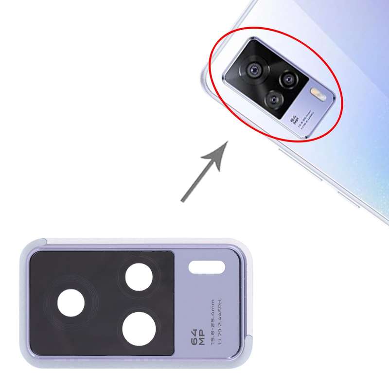 For vivo S9e Camera Lens Cover (Black)
