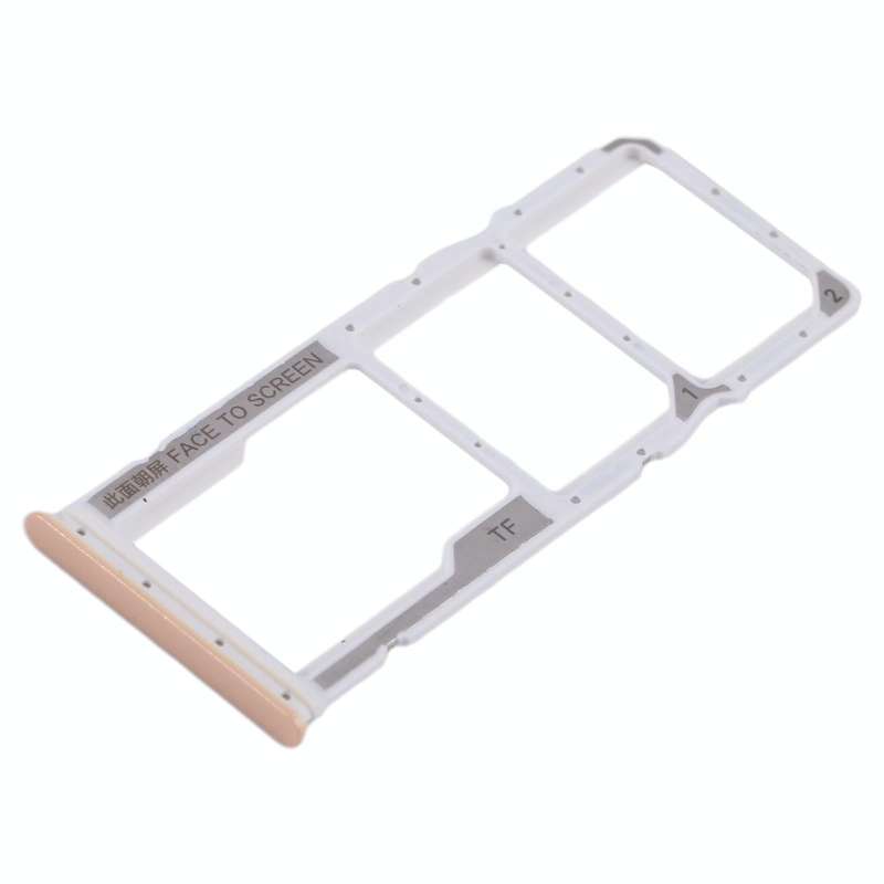 For Xiaomi Redmi Note 12 4G SIM Card Tray + SIM Card Tray + Micro SD Card Tray (Pink)