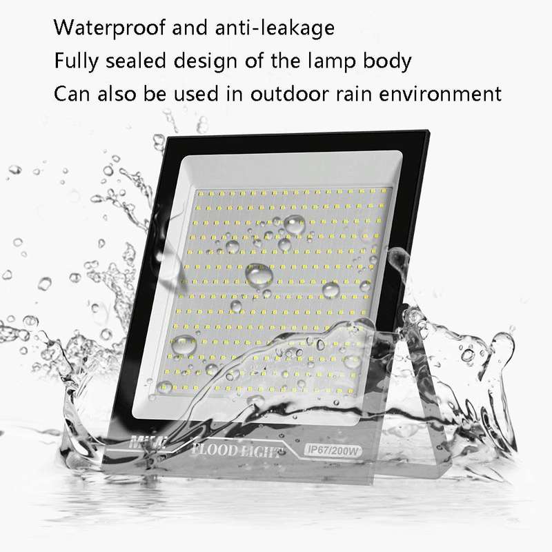 100W LED Projection Lamp Outdoor Waterproof High Power Advertising Floodlight High Bright Garden ...
