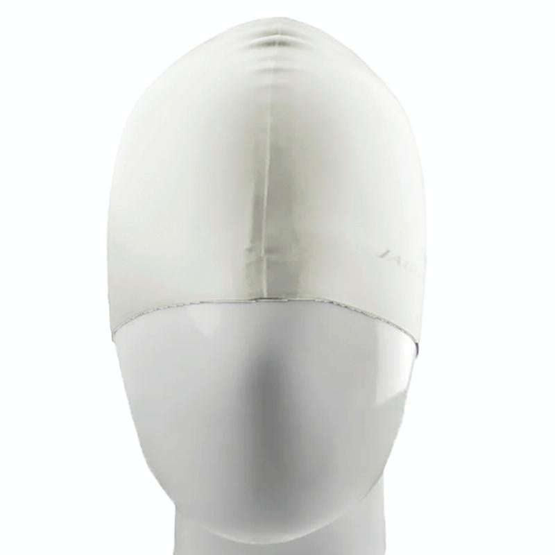 Pure Color Style Elastic Silicone Swimming Cap / Swimming Hat, SC601(Grey)