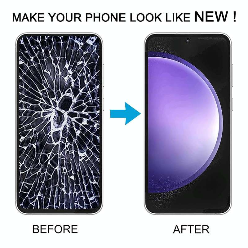 For Samsung Galaxy S23 FE SM-S711B 6.43 inch OLED LCD Screen Digitizer Full Assembly with Frame (...