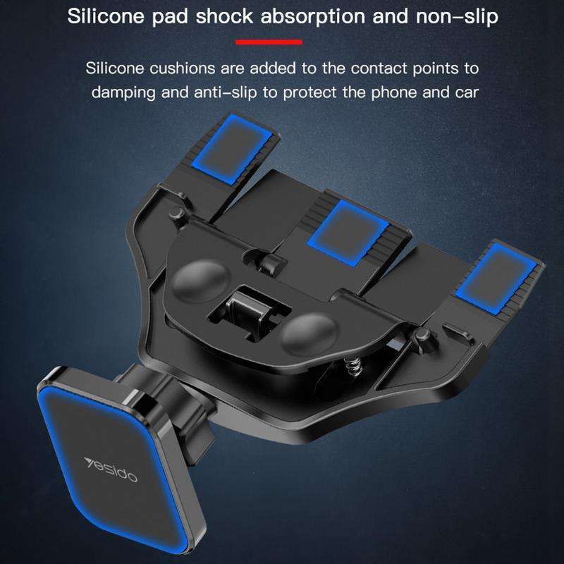 Yesido C92 Car CD Port Magsafe Magnetic Phone Holder(Black)