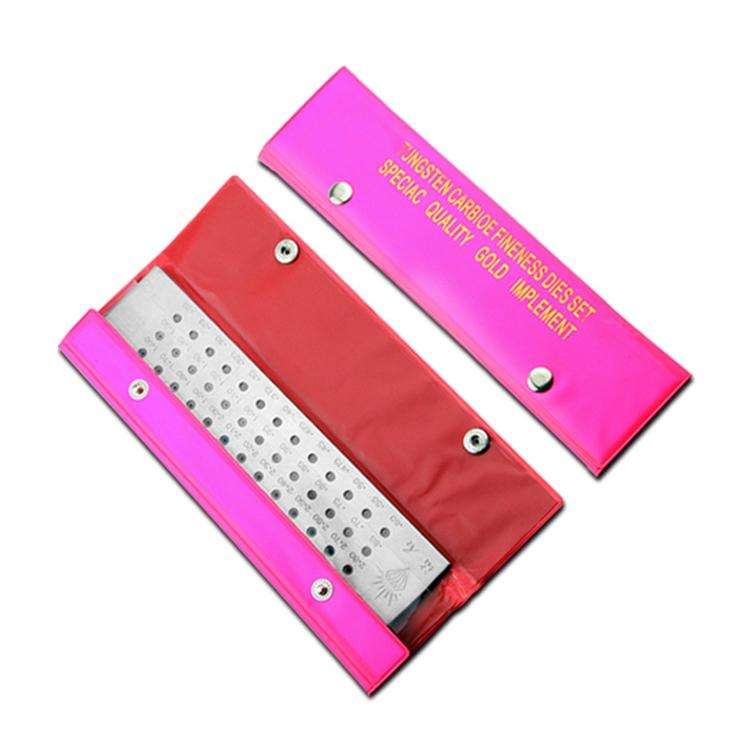 2 Rows 20 Holes 7.10-9.00mm Round Drawing Board Gold And Silver Drawing Board Semi-Circular Drawi...