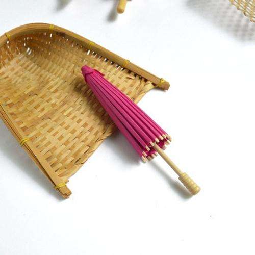 Indoor Aerial Creative Background Layout Corridor Classroom Paper Umbrella Hanging Wall Decoratio...
