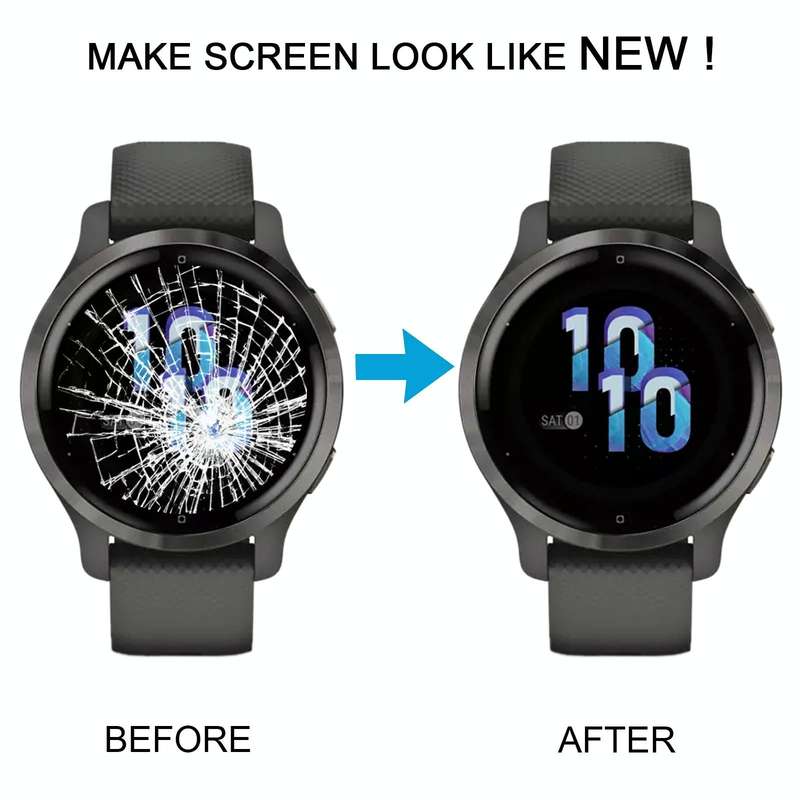 For Garmin Venu 2s Original LCD Screen with Digitizer Full Assembly (Gold)