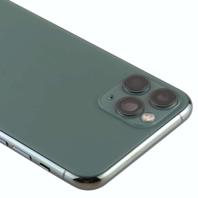 Battery Back Cover (with Side Keys & Card Tray & Power + Volume Flex Cable & Wireless Charging Mo...