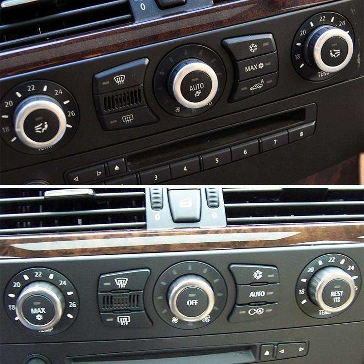 Car Air Conditioner Panel Switch Button MAX Snow Key 6131 9250 196-1 for BMW E60 2003-2010, Left ...